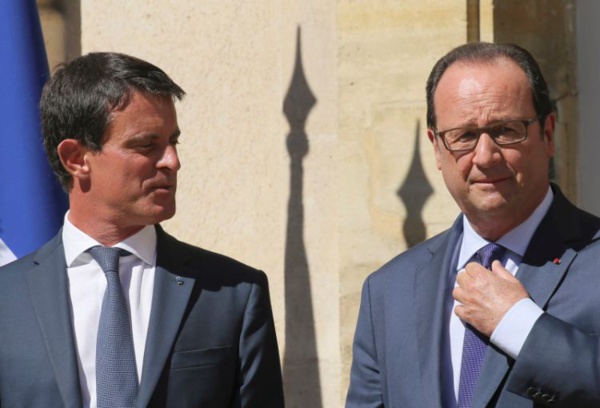 Valls rejoint Hollande dans l'impopularité Valls rejoint Hollande dans l'impopularité
