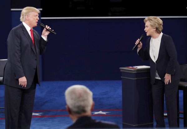 Deuxième débat Clinton-Trump, et la guerre devint totale