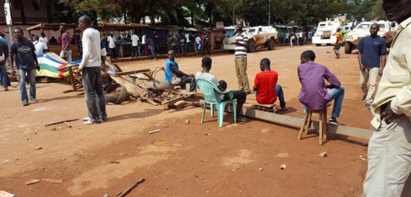 Bangui – Opération ville morte pour le retrait de la Minusca Bangui – Opération ville morte pour le retrait de la Minusca