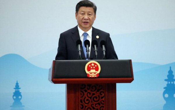 Le président chinois Xi Jinping devient aussi le "coeur" du PCC