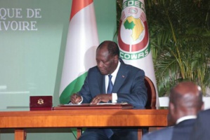 Promulgation en Côte d'Ivoire de la nouvelle Constitution Promulgation en Côte d'Ivoire de la nouvelle Constitution