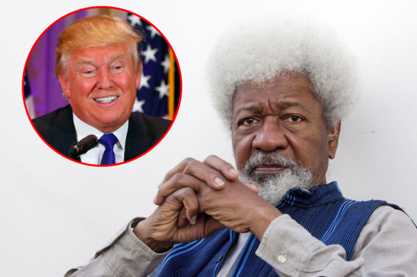 Wolé Soyinka déchire sa carte verte, pour protester contre Trump Wolé Soyinka déchire sa carte verte, pour protester contre Trump