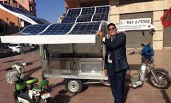 Le premier triporteur solaire marocain voit le jour Le premier triporteur solaire marocain voit le jour