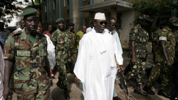 Gambie: La Cour suprême fixe au 10 janvier l'examen du recours de Yahya Jammeh