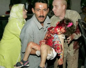 Un enfant palestinien victime de Tsahal Un enfant palestinien victime de Tsahal