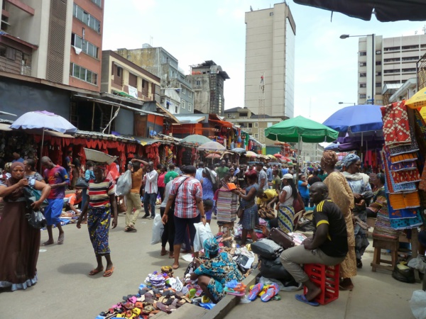 Photo: Thing Link. Le marché de Balogun (Lagos) Photo: Thing Link. Le marché de Balogun (Lagos)