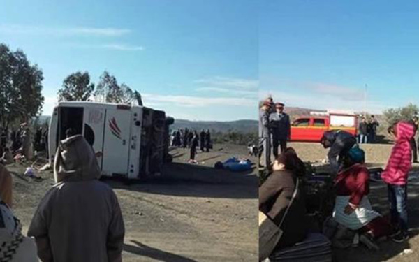 Maroc : Dix personnes tuées dans un accident de la route près d’Agadir Maroc : Dix personnes tuées dans un accident de la route près d’Agadir