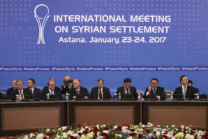 Syrie: Une première journée de pourparlers sans percée notable à Astana Syrie: Une première journée de pourparlers sans percée notable à Astana