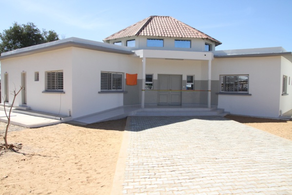 Une vue extérieure du nouveau poste de santé de Sob 2 Une vue extérieure du nouveau poste de santé de Sob 2