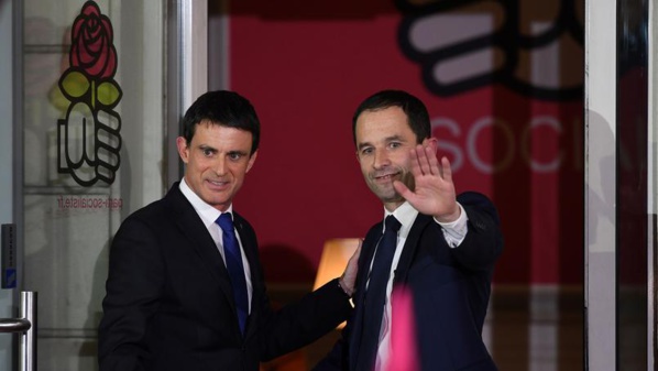 Hamon est le candidat de notre famille politique, dit Valls