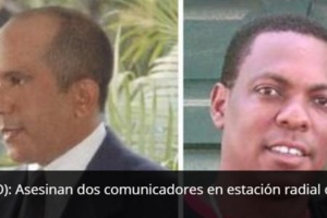 République dominicaine: deux journalistes tués en pleine émission