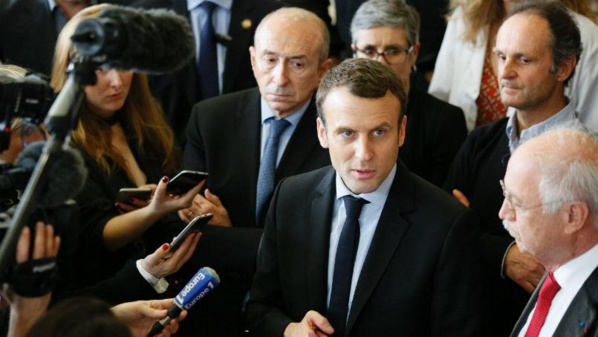 Macron investit le terrain de la sécurité Macron investit le terrain de la sécurité