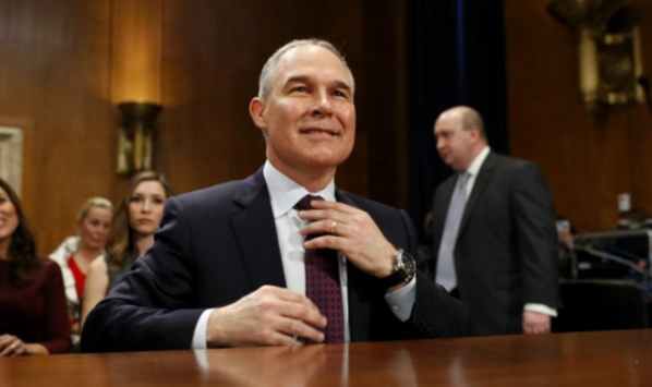 Le Sénat américain confirme le climatosceptique Pruitt à la tête de l'EPA Le Sénat américain confirme le climatosceptique Pruitt à la tête de l'EPA
