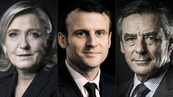 Sondage : Le Pen et Macron en tête au premier tour de la présidentielle Sondage : Le Pen et Macron en tête au premier tour de la présidentielle