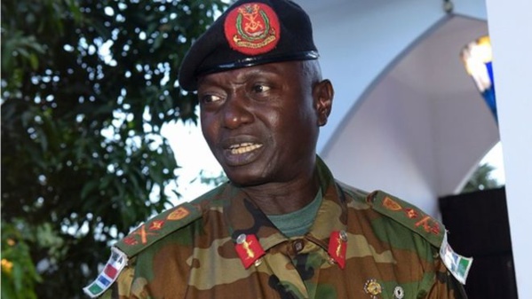 Gambie: le chef de l'armée Ousman Badjie limogé