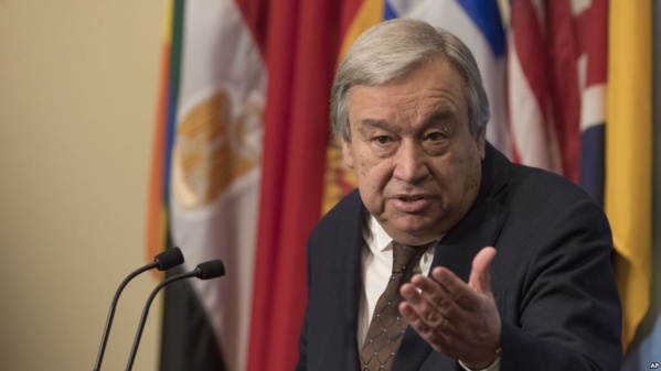 ONU: Guterres au Kenya, dans une région touchée par la famine