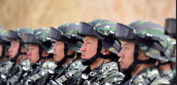 Chine: le budget militaire en hausse "d'environ 7%" en 2017