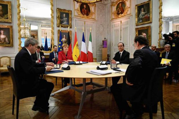 Allemagne, France, Italie, Espagne pour une Europe à la carte Allemagne, France, Italie, Espagne pour une Europe à la carte