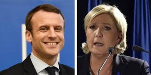 Macron passe devant Le Pen dans un sondage Harris Interactive Macron passe devant Le Pen dans un sondage Harris Interactive