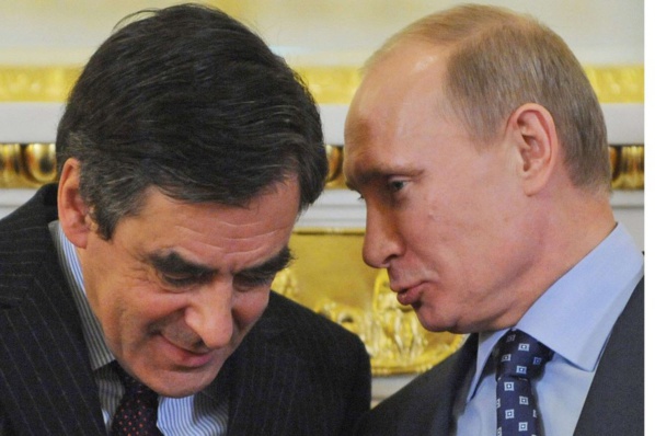 Fillon a mis en relation un des clients de 2F avec Vladimir Poutine (Canard enchaîné) Fillon a mis en relation un des clients de 2F avec Vladimir Poutine (Canard enchaîné)