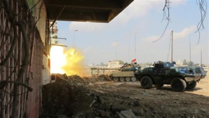 Combats rapprochés à Mossoul près de la mosquée Al Nouri Combats rapprochés à Mossoul près de la mosquée Al Nouri