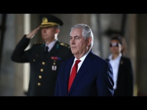 Tillerson à Moscou avec plus d'atouts après les frappes en Syrie Tillerson à Moscou avec plus d'atouts après les frappes en Syrie
