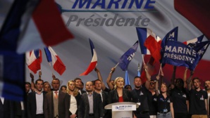 A Marseille, Marine Le Pen appelle à l'"insurrection nationale" A Marseille, Marine Le Pen appelle à l'"insurrection nationale"