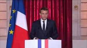 Le Président Macron promet d'oeuvrer à réconcilier la France et réformer l'UE