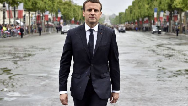 Macron entame son mandat sous le signe de la solennité Macron entame son mandat sous le signe de la solennité