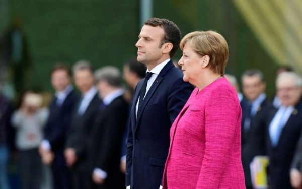 Merkel et Macron prêts à un changement de traité pour réformer l'Europe