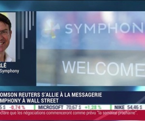 Thomson Reuters s'allie à Symphony, la messagerie de Wall Street Thomson Reuters s'allie à Symphony, la messagerie de Wall Street