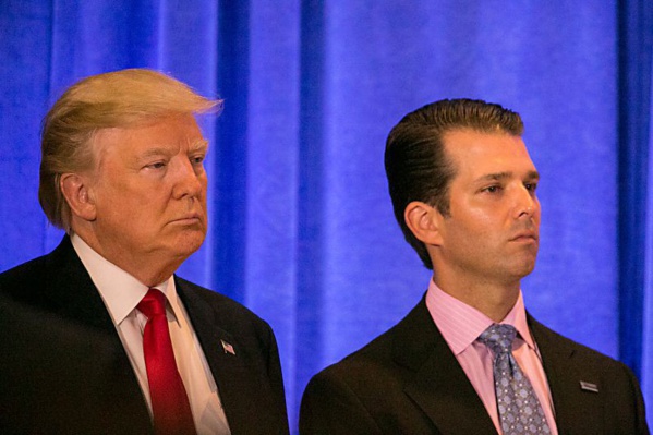 Un fils Trump admet avoir accepté l'aide de Moscou pour nuire à Clinton Un fils Trump admet avoir accepté l'aide de Moscou pour nuire à Clinton