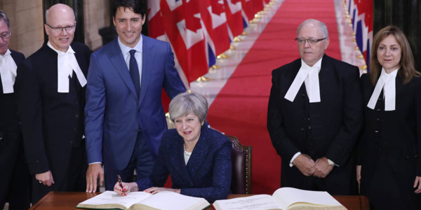 Canada et Royaume-Uni vont négocier un accord commercial post-Brexit Canada et Royaume-Uni vont négocier un accord commercial post-Brexit