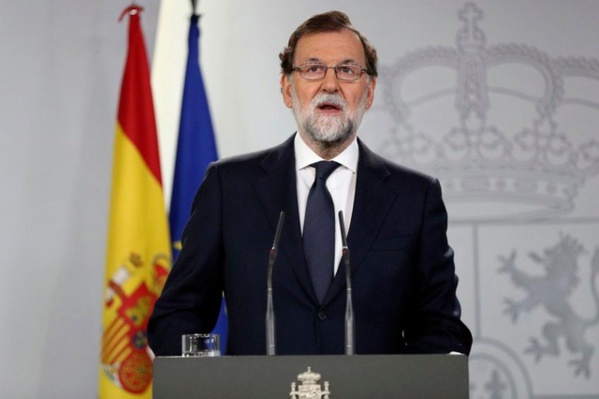 Rajoy appelle les indépendantistes à admettre que le référendum "n'aura pas lieu" Rajoy appelle les indépendantistes à admettre que le référendum "n'aura pas lieu"