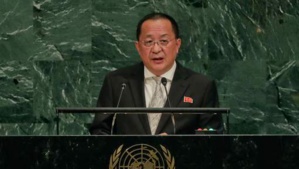 La Corée du Nord dénonce à l'ONU un Trump "mégalomane", un "roi menteur" La Corée du Nord dénonce à l'ONU un Trump "mégalomane", un "roi menteur"