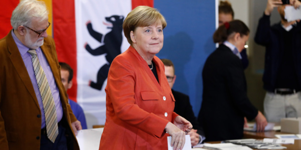 La CDU de Merkel remporte les législatives en Allemagne