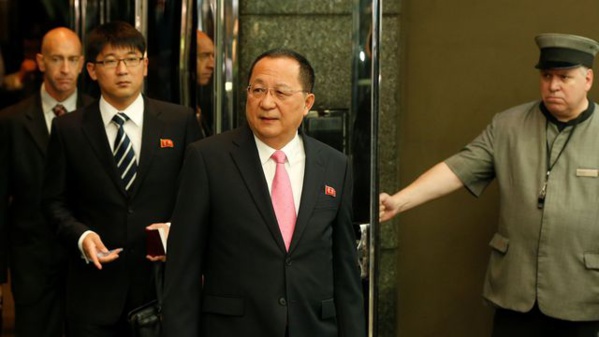 Pyongyang accuse Trump de lui avoir "déclaré la guerre" Pyongyang accuse Trump de lui avoir "déclaré la guerre"