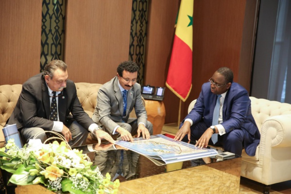 Photo; site internet de la présidence sénégalaise