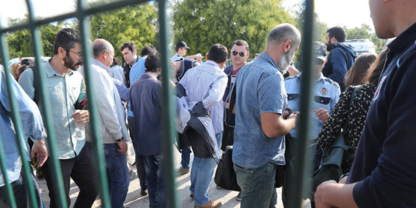 Turquie : jusqu'à 15 ans de prison requis contre 11 militants des droits de l'homme (agence) Turquie : jusqu'à 15 ans de prison requis contre 11 militants des droits de l'homme (agence)