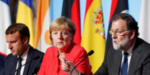 Catalogne: le gouvernement espagnol a le soutien de Merkel et Macron Catalogne: le gouvernement espagnol a le soutien de Merkel et Macron