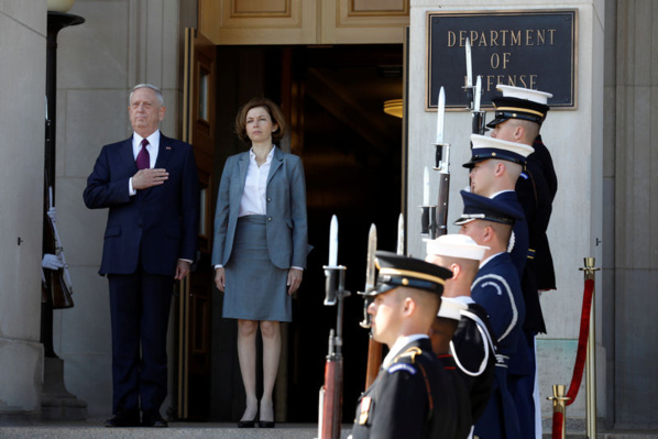 A Washington, Parly presse les USA d'appuyer la force du "G5 Sahel"