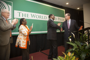 Avec les 250 000 dollars du Prix mondial de l’alimentation, Adesina va créer un fonds pour les jeunes agriculteurs et les agripreneurs africains