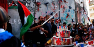 Cisjordanie: Banksy organise une "cérémonie d'excuses" pour la déclaration Balfour