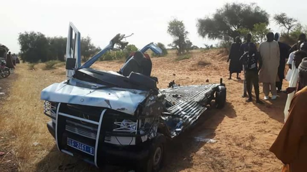 Accident mortel: 25 personnes tuées sur la route du Magal, entre Kébémer et Sagatta Accident mortel: 25 personnes tuées sur la route du Magal, entre Kébémer et Sagatta