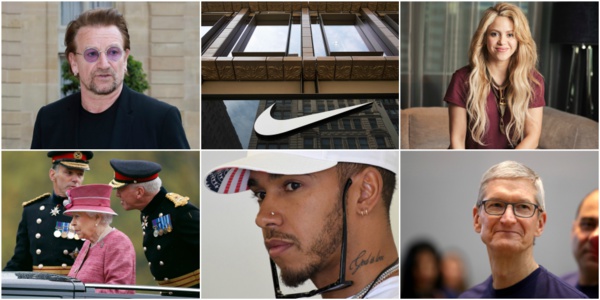 "Paradise papers" : les personnalités et groupes cités