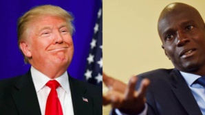 Donald Trump et le président haitien Jovenel Moïse