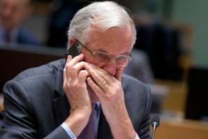 Barnier qualifie de "rumeurs" un accord sur le règlement financier du Brexit Barnier qualifie de "rumeurs" un accord sur le règlement financier du Brexit