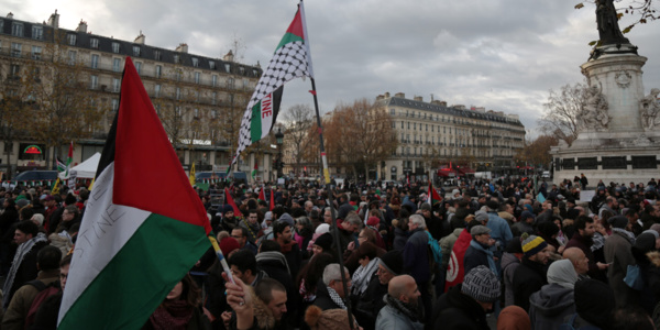Manifestations en France contre la venue de Netanyahu dimanche à Paris Manifestations en France contre la venue de Netanyahu dimanche à Paris
