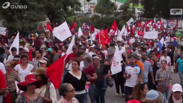 Honduras: l'opposition mobilisée contre la réélection de Hernandez Honduras: l'opposition mobilisée contre la réélection de Hernandez