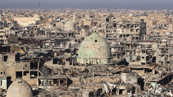 Ruines et désolation à Mossoul, six mois après sa "libération" Ruines et désolation à Mossoul, six mois après sa "libération"